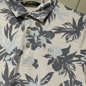 Travis Mathew Floral Polo Shirt